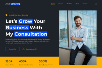 design portfolio website or personal website