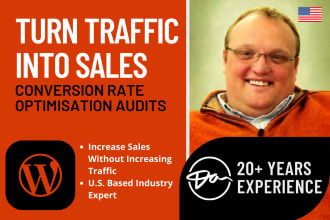 help you increase your wordpress sales, conversion rate optimization cro pro