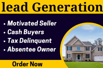 do real estate motivated seller leads, lead generation