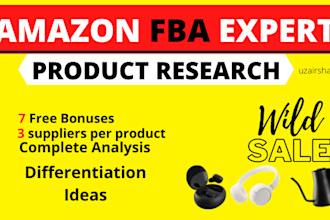 your expert amazon fba virtual assistant