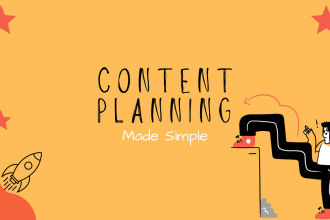 be your content planner