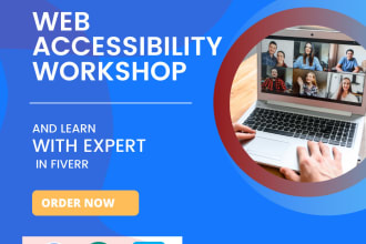 do web accessibility consultancy and training of different aspects of wcag, ada
