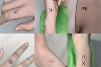make minimalist, beautiful tattoo designs for you