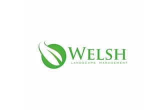 design welsh landscape management logo in 1 day