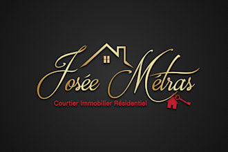 design stunning real estate signature logo