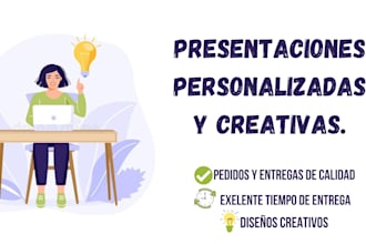 crear presentaciones totalmente personalizadas