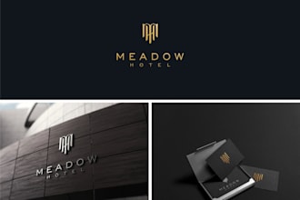 design a modern minimalist luxury  logo designs