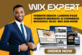 build wix website, redesign wix website design wix website, wix ecommerce