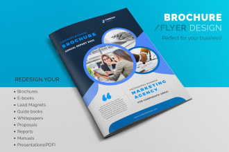 design white papers, brochures, company profiles, proposals, annual report