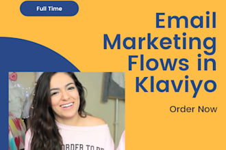 setup ecommerce email marketing flows in klaviyo