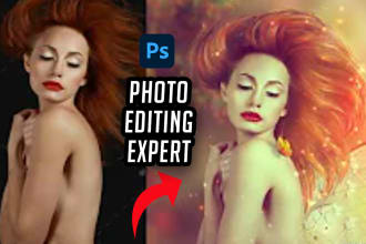 do photoshop image or photo manipulation, photo editing, photo compositing