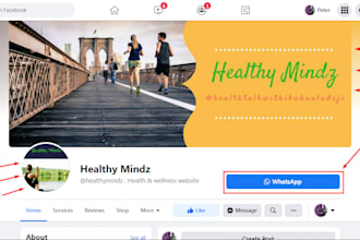 create and design an attractive facebook  page in 24hrs