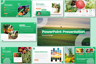 design premium powerpoint presentation and google slides