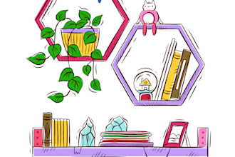 design custom vector hand drawn icon set  illustrations