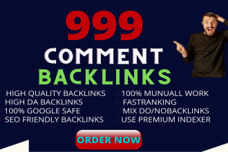 create manually 999 do follow blog comment backlinks