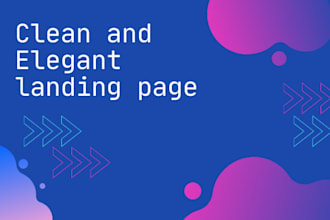 create a responsive landing page with react