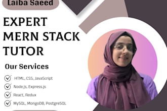tutor you in mern stack development