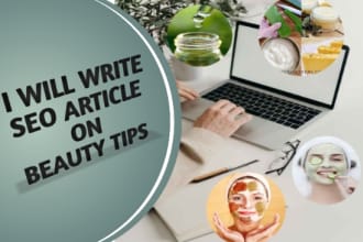 write SEO articles on beauty tips