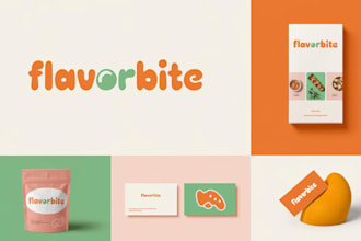 design a logo and brand identity kit for your small business