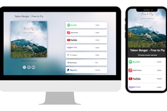 create smart URL, fanlink for your music