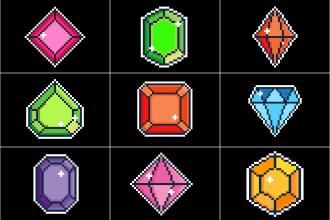 draw pixel art object that you can sell for nft