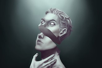 create an illustration of any character