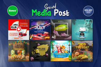 design attractive product advertising for social media