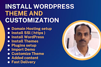 install themeforest wordpress theme and customization