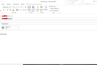 automatically send or extract emails via outlook using excel vba macros