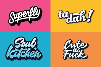 do hand lettering custom font logo streetwear and graffiti