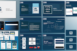 build whole brand identity from logo to brand book