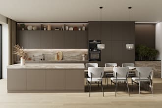 design realistic 3d kitchen renders