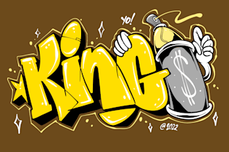 do custom graffiti and mascot logo