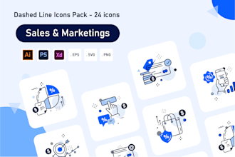 design vector icon set for your website