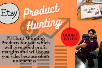 do etsy product hunting and product research