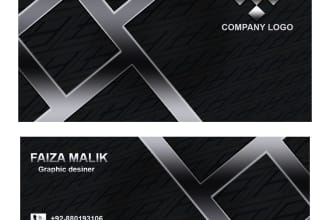 do luxury, visiting card design in 24 hour