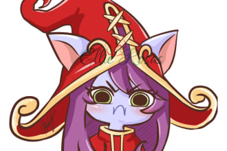 make semi custom chibi emotes