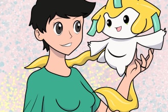 draw you with your favorite pokemon
