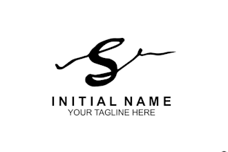 create signature and hand drawn logo design