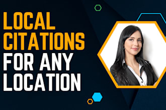 publish 40 local citations for any location