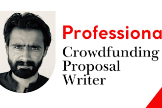 write a nonprofit crowdfunding campaign for you with catchy designs and content