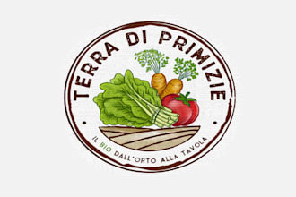 create an authentic and meaningful logo for an organic farm located in tuscany
