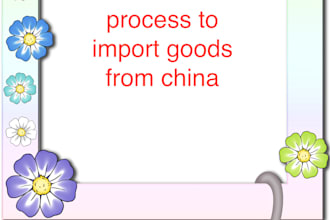 tell you how to import goods from china