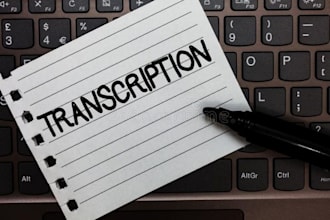 transcribe english audio and video in 24 hours