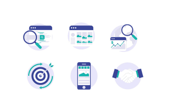 create flat icon for your website