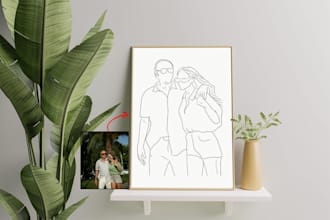 draw erotic line art