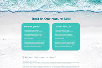 do landing page mockup in photoshop