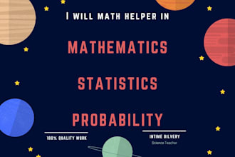 help you in mathematics, statistics  and probability