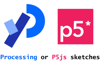 create processing or p5js sketches