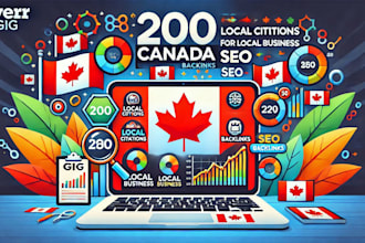 do 200 canada local citations business listing for the business directory